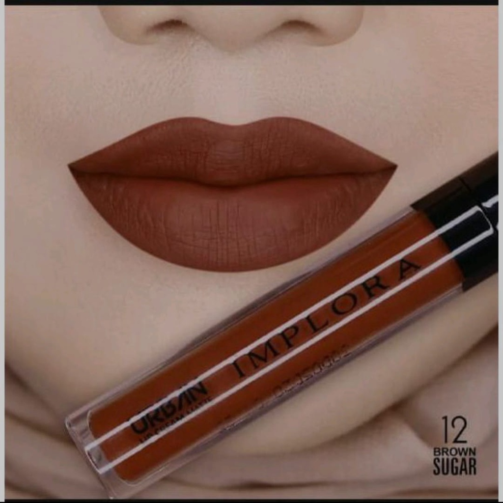 Implora Lip Cream Matte Warna Variant Lengkap