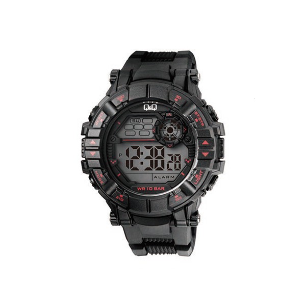 Sale 7.7Jam Tangan Pria Casual Sporty Rubber Digital Original Q&amp;Q QnQ QQ M152 M152J Series