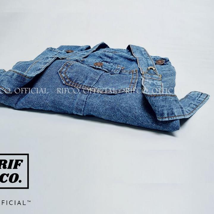 Terbaru.. Jumpsuit Jeans Anak Perempuan Umur 8 - 13 Tahun Overall Jeans Anak Perempuan Kekinian Cela