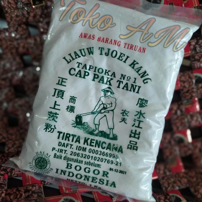

Promo Awal tahun tepung tapioka cap pak tani liauw tjoei kang / sagu 1 kg Cuci Gudang Awal Tahun
