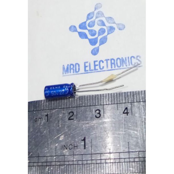 Elco Capacitor Kapasitor 22uF 50V - New - Promo