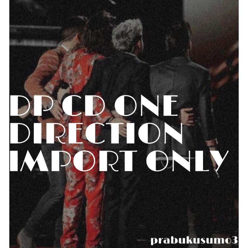 DP CD ONE DIRECTION IMPORT ONLY