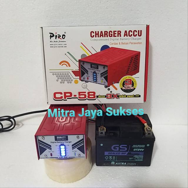 Charger accu CP 58 Cas Aki Piro CP 58 CP58