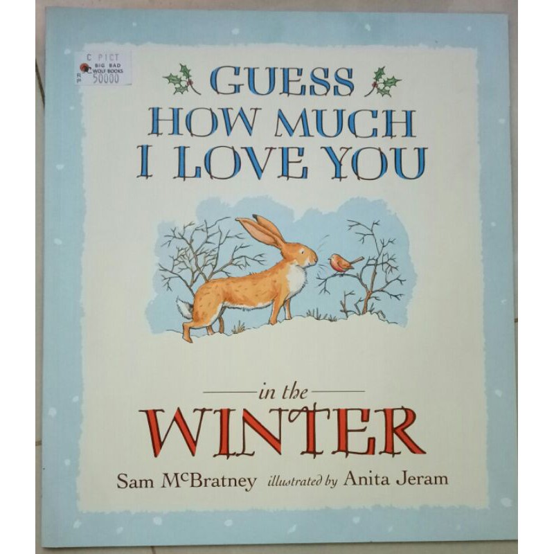 BBW Import Book " Guess How Much I Love you Winter "