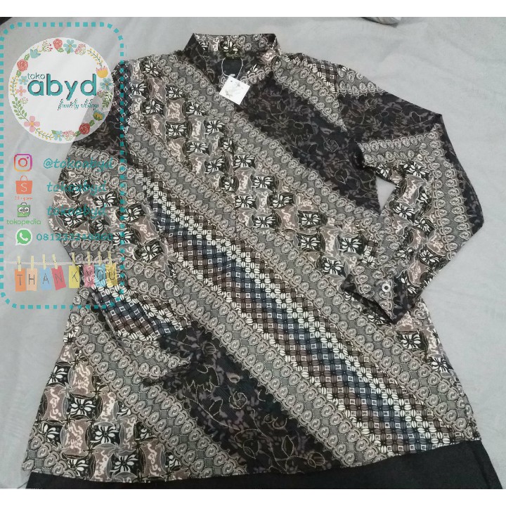 Gamis Batik Kencana by Riyani