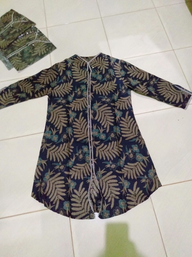 Tunik Batik Tradisional Boutique Rmbnnavy