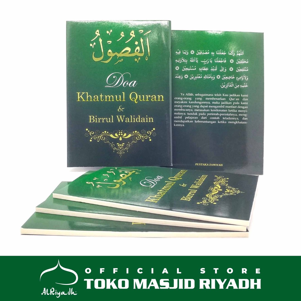 Buku Fushul Besar Doa Khatmul Quran Birrul Walidain Husein Anis Alhabsyi Pustaka Zawiyah