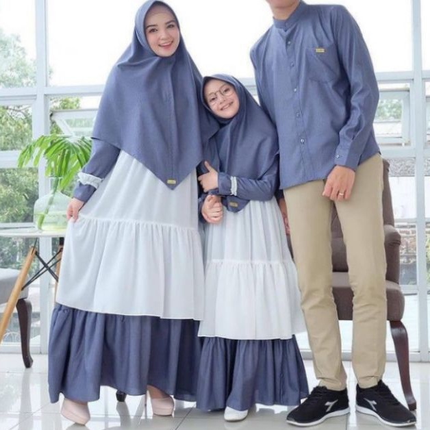 Couple series Family model terbaru 2021 lebaran (tanpa kerudung)