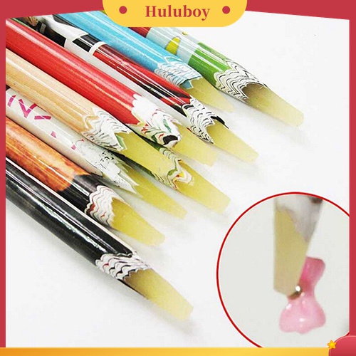 Huluboy Huluboy♡ Pensil Pengambil Berlian Imitasi Untuk Dekorasi Nail Art DIY