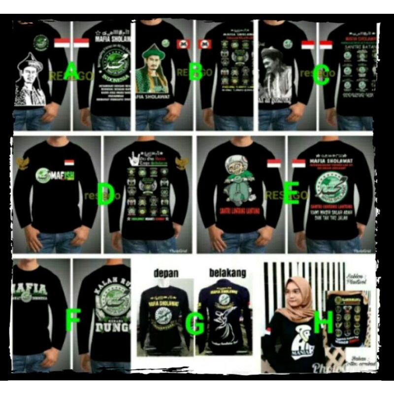 KAOS MAFIA SHOLAWAT DISTRO KAOS SHOLAWAT KAOS SANTRI
