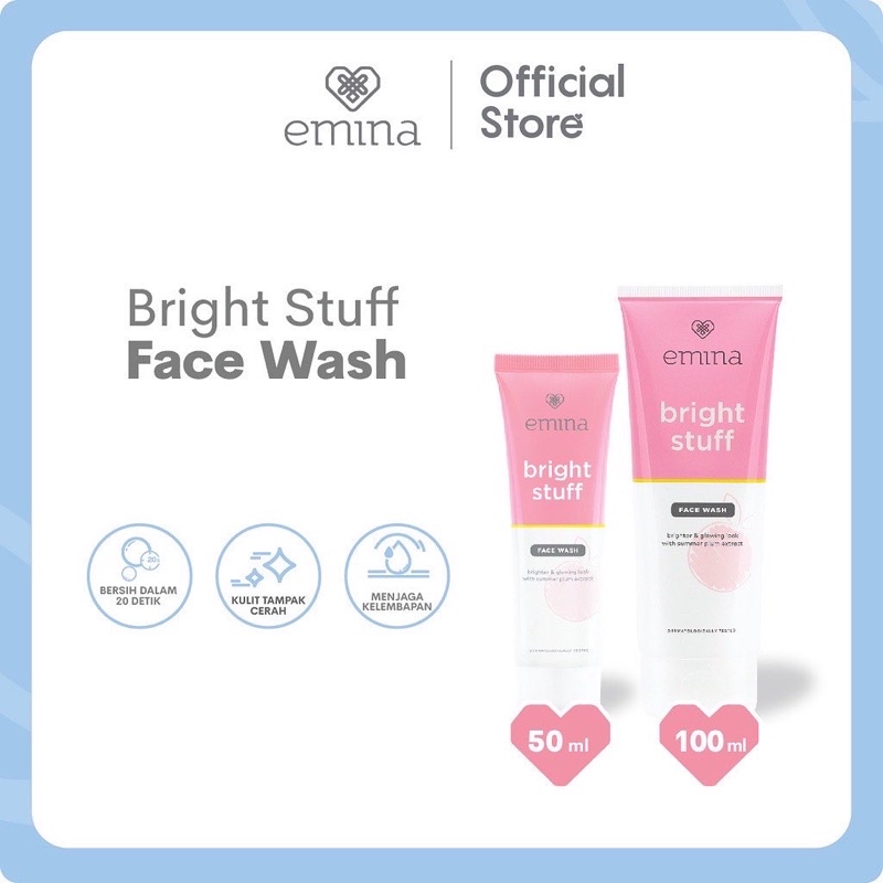 EMINA BRIGHT STUFF - FACE WASH EMINA