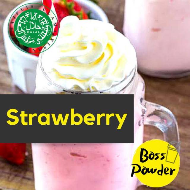 

Bubuk minuman Strawberry