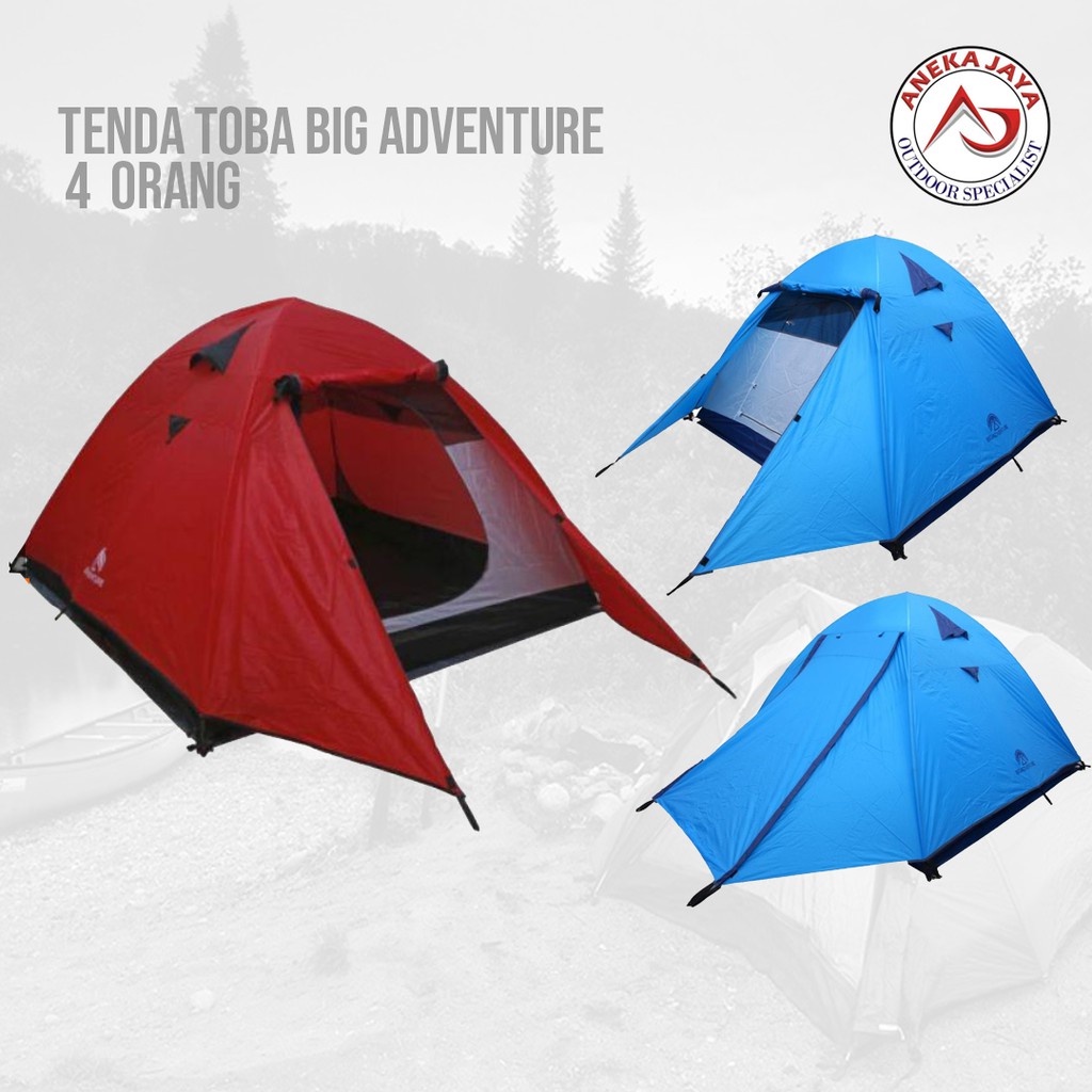 TENDA TOBA 4 ORANG BIG ADVENTURE