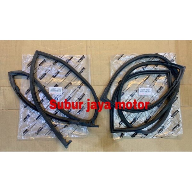 karet pintu belakang hardtop 2f fj40 bj40 fj45 original japan toyota