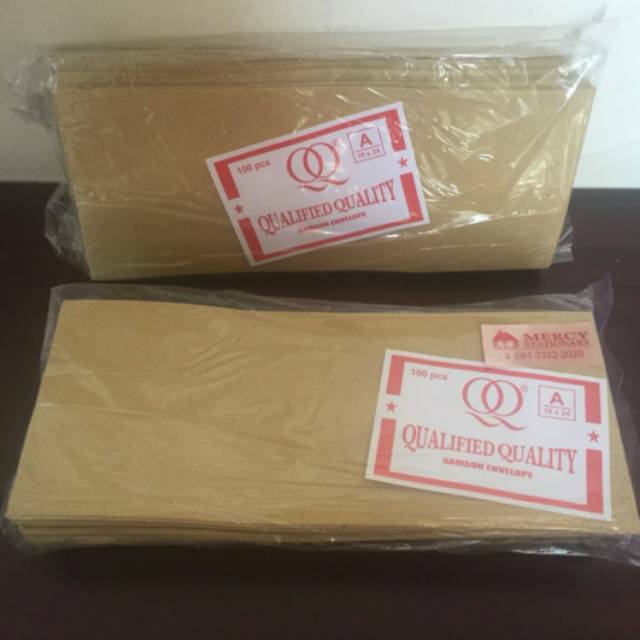 

Amplop Coklat Samson A (10 x 24 CM)