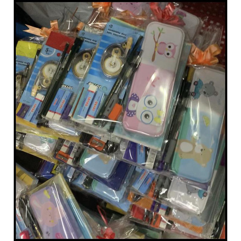 

Promo Paket Alat Tulis Sekolah Murah Buku Okey Pensil Faber Penghapus Joyko