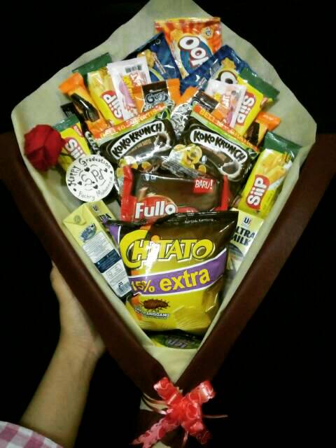 

Buket Snack/Buket Wisuda/Hadiah