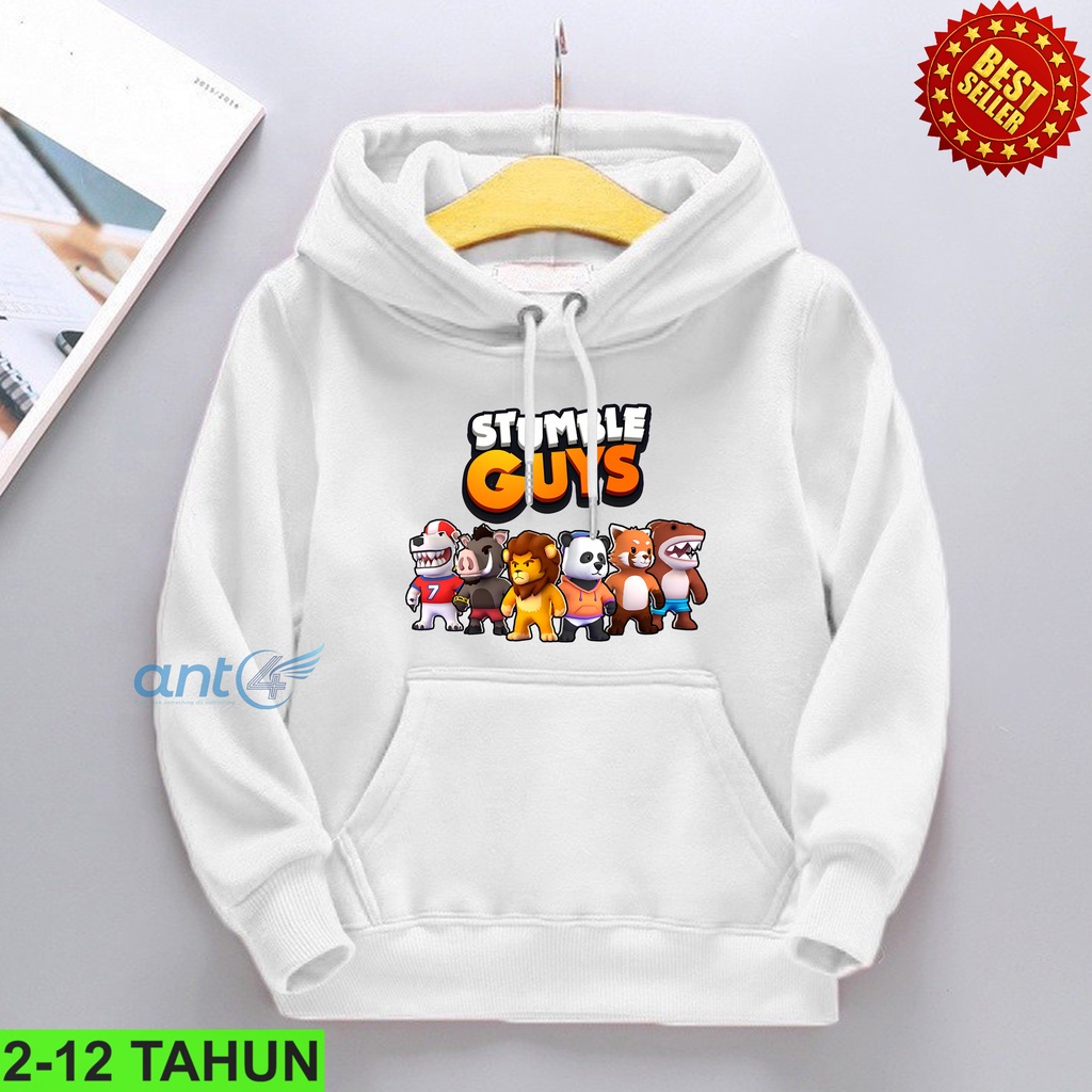 Hoodie Anak Stumble guys  Laki Laki-Perempuan / Switer Anak Usia 2 3 4 5 6 7 8 9 10 11 12 Tahun