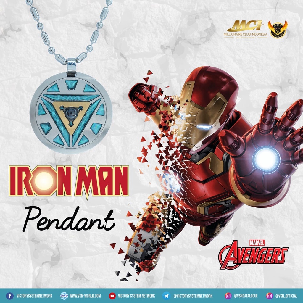 Kalung Kesehatan Iron Man MCI