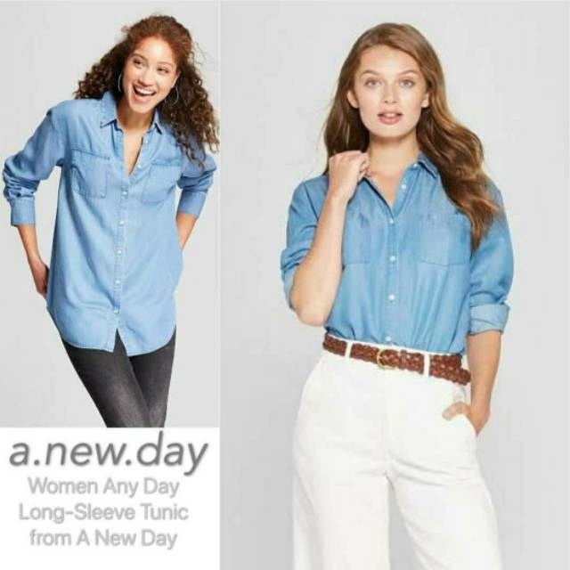 A new day long sleeve tunic