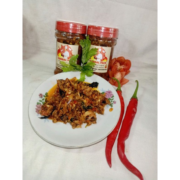 

Sambal Pace Tong(Tongkol) dan sambal Pace Ri (Teri)