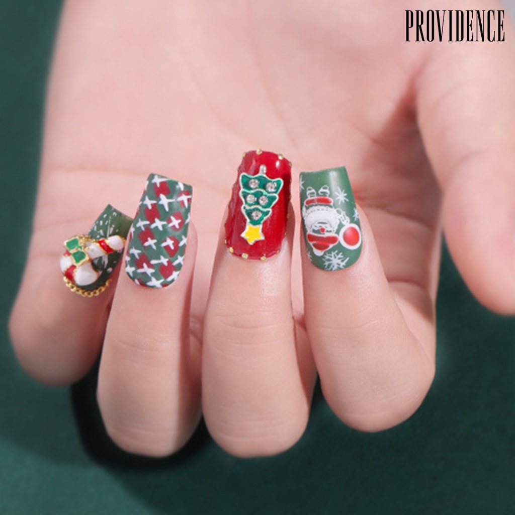 Providence Christmas Nail Art Stamping Template Tree/Snowflake/Snowman Print Image Plate