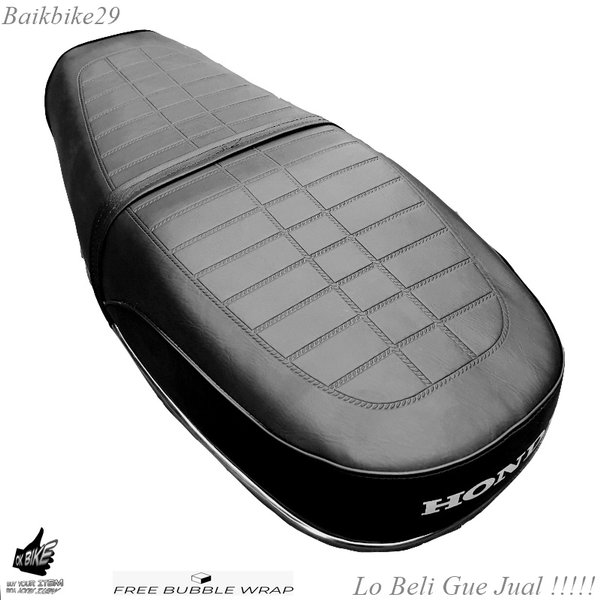 Jok Honda CB 100 125 Model Ori Standar Hitam