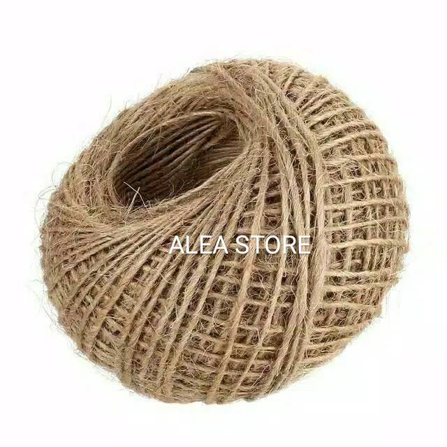 (ALEA) 10m TALI RAMI 2 PLY/ TALI GONI/TALI PENJEPIT FOTO