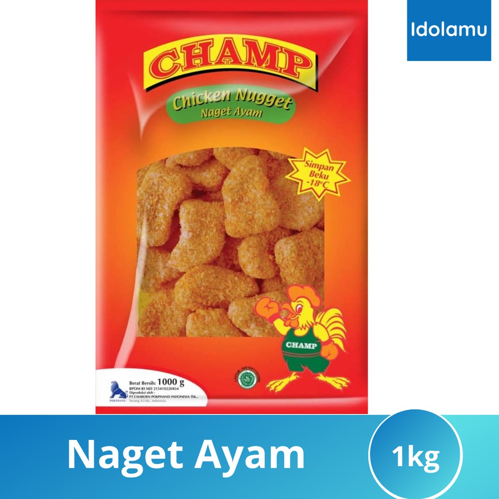 

Chicken Nugget (1kg) CHAMP