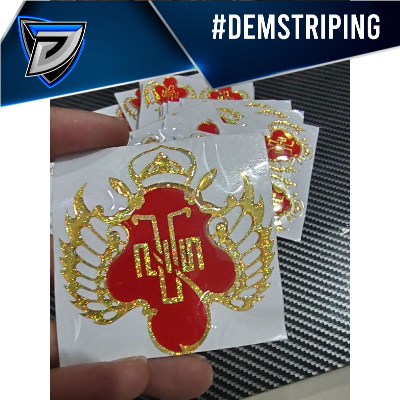 Stiker EMBLEM KRATON JOGJA