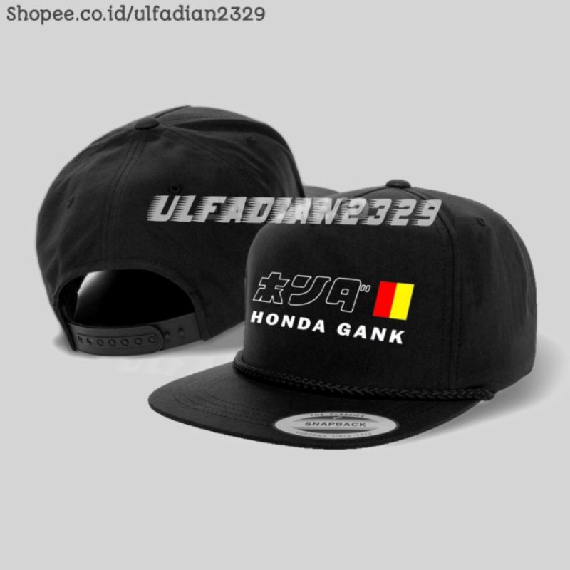 Topi Honda Gank Snapback Premium Quality