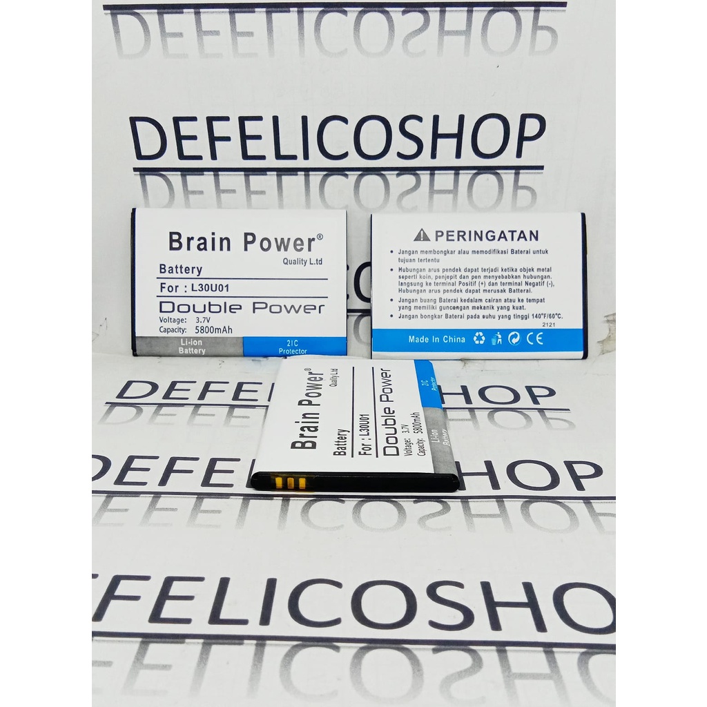 Baterai Hp advan Nasa Plus 5505 L30U01 Ori Original Double Power Batre Batrai HP