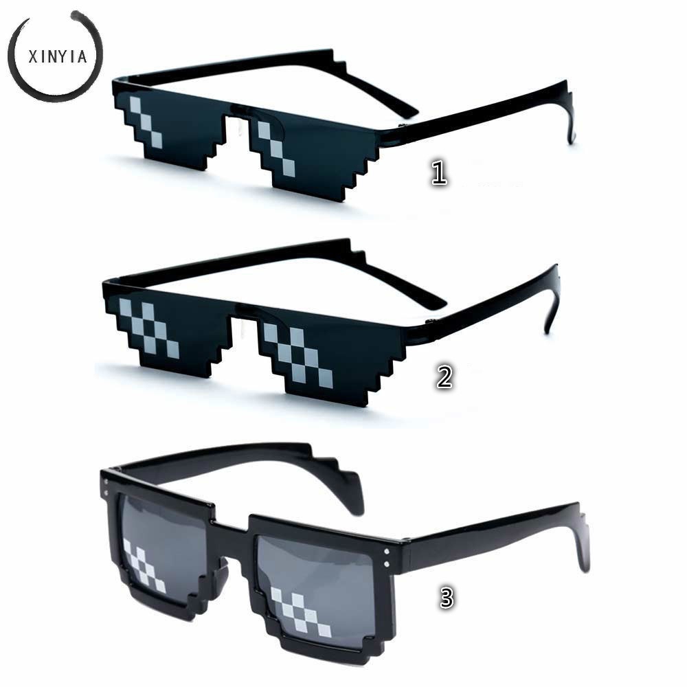 【Bayar Di Tempat】 Kacamata Wanita Pria Frame Sunglasses Anti Radiasi Lensa Transparan