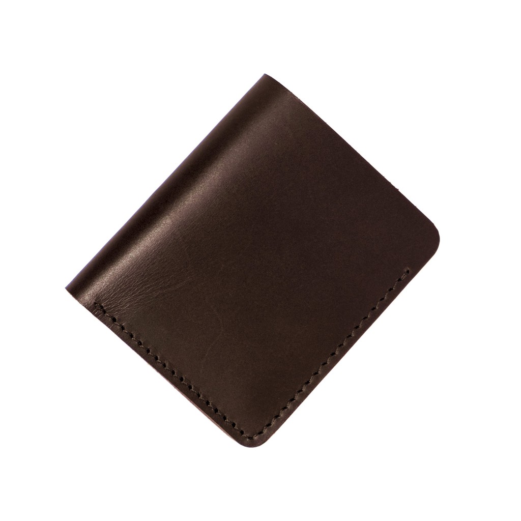 dompet pria kulit sapi asli bifold wallet card wallet coklat PHWL1033