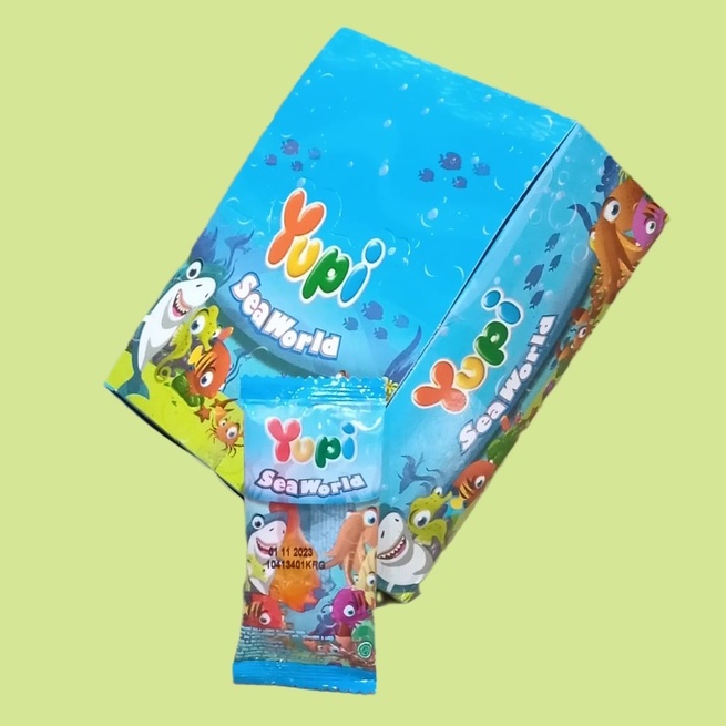 

Yupi Sea World Permen Jelly [24 pcs/box]