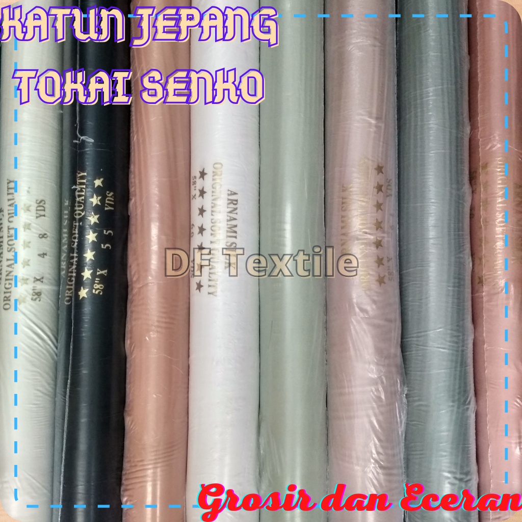 Kain Satin Armani Silk Polos Original Soft Quality Color Series 7