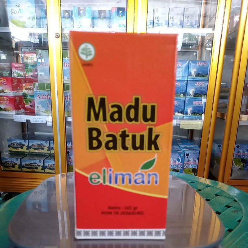 

Madu batuk eliman - membantu meredakan batuk