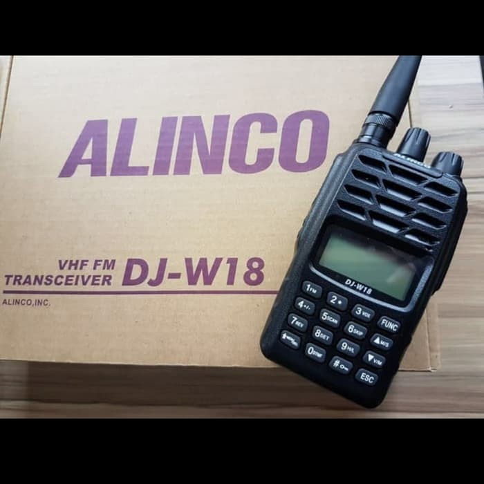 HT ALINCO DJ-W18 VHF - HT ALINCO DJW18 ORIGINAL