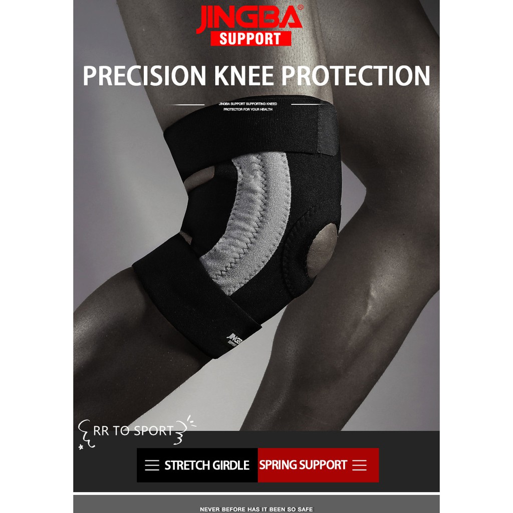 Original Kneepad Deker lutut/ Lutut  Dapat Disesuaikan, Pelindung Lutut Dapat Disesuaikan untuk Olah