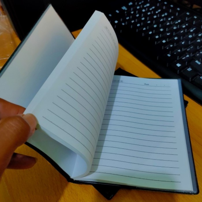 

Star Notebook Cover Kulit Buku Agenda Ukuran 13Cm 17Cm Cover Kulit Hitam Hot Sale
