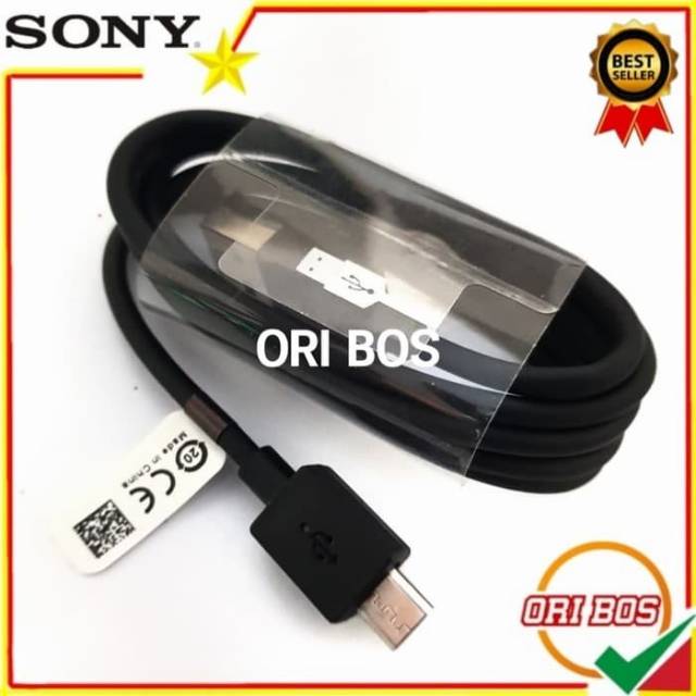 Kabel Data Sony Xperia XA XA Dual XA Ultra ORIGINAL 100% Micro USB