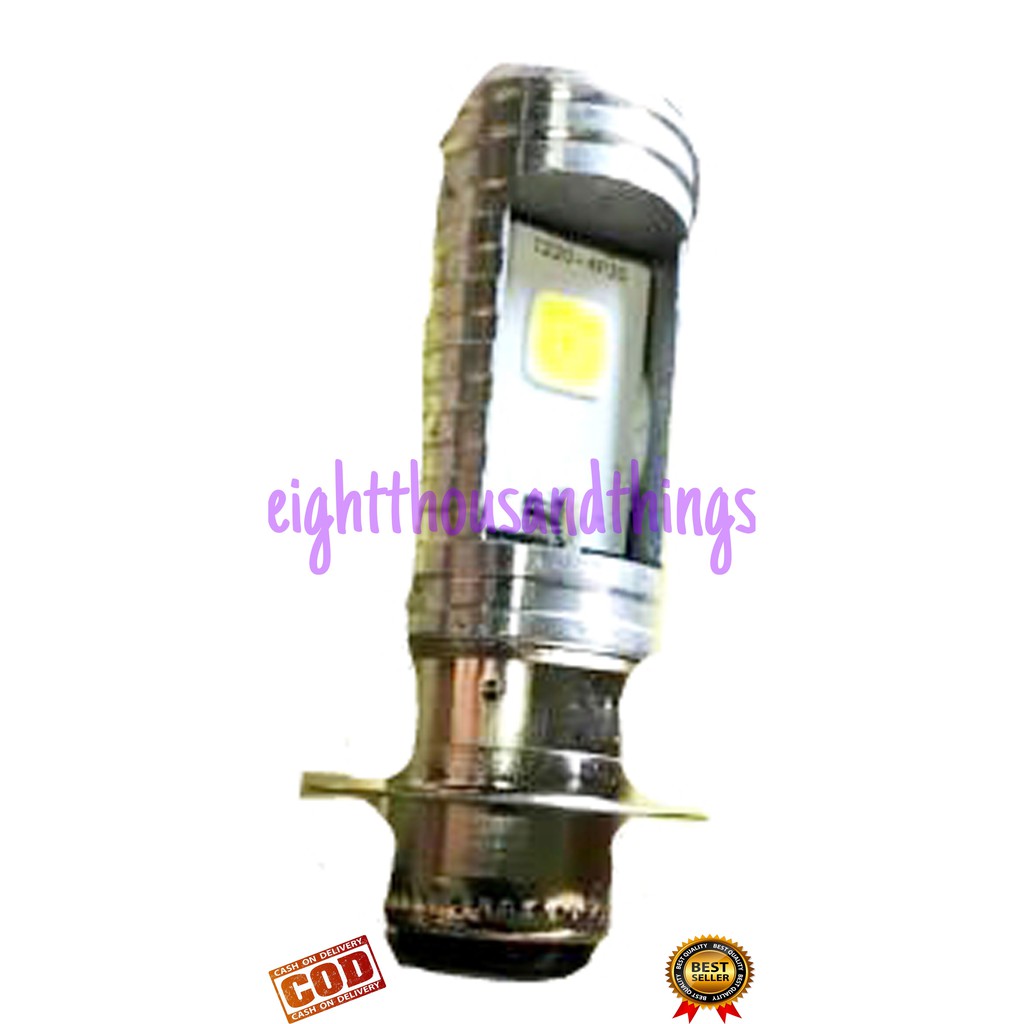 Lampu Depan Motor H6 Led 2 Mata Super Terang ACDC Bebek Dan Matic