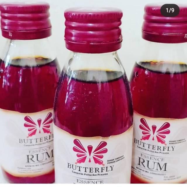 

RUM BUTTERFLY KOEPOE