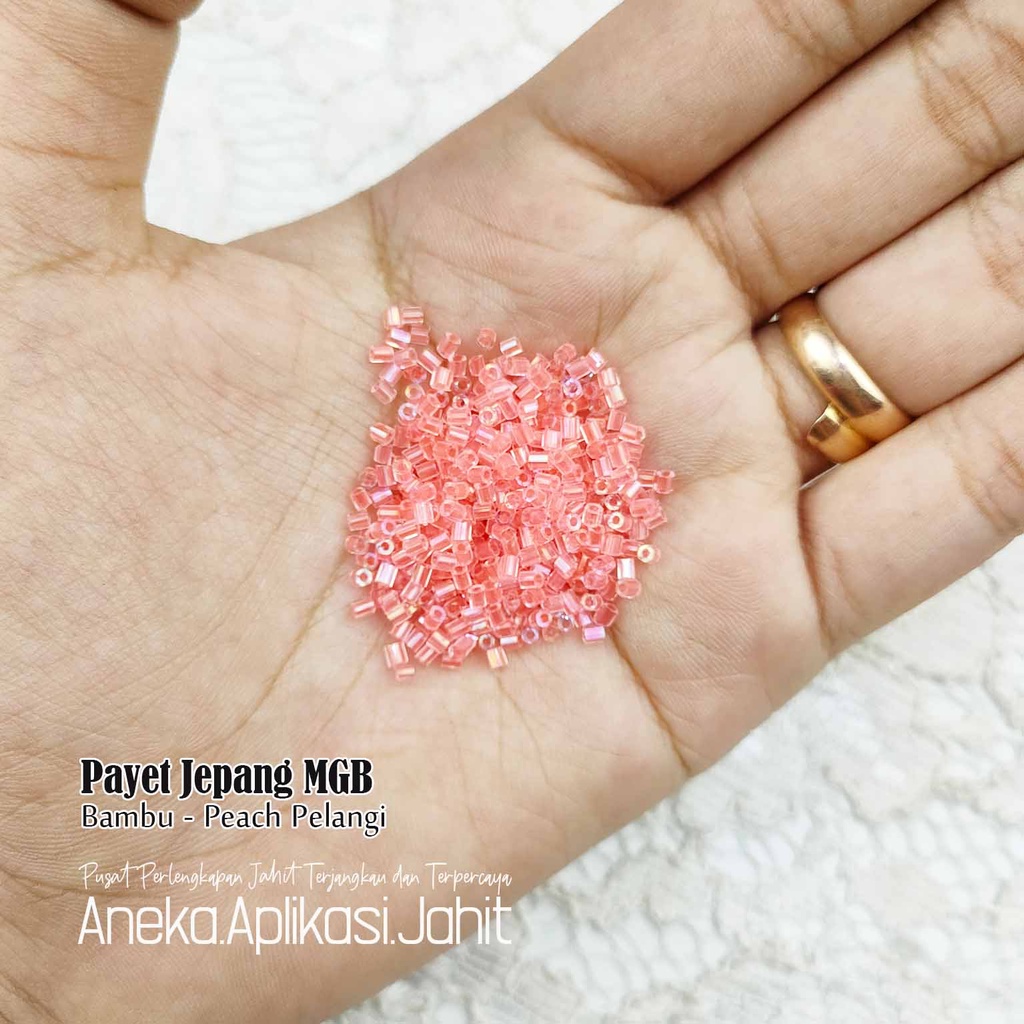 50 GRAM PAYET JEPANG MGB BAMBU PASIR PEACH PELANGI 303