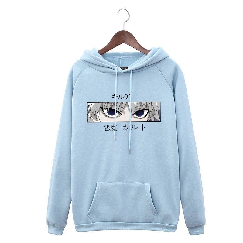 Sweater HUNTER x HUNTER Oblong / Hoodie KILLUA EYES Jumper