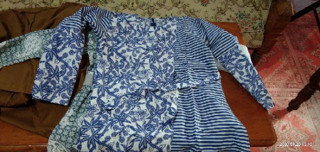 Ori Atasan Blouse Batik Wanita Modern Fit Xxl