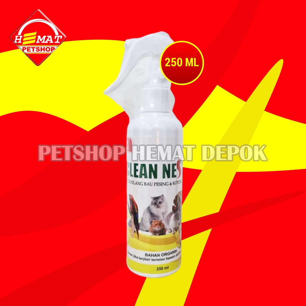 Pengilang Bau Organik Aman Clean Nest Spray 250ml