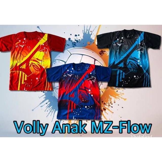 Kaos atasan Volly Anak Mizuno