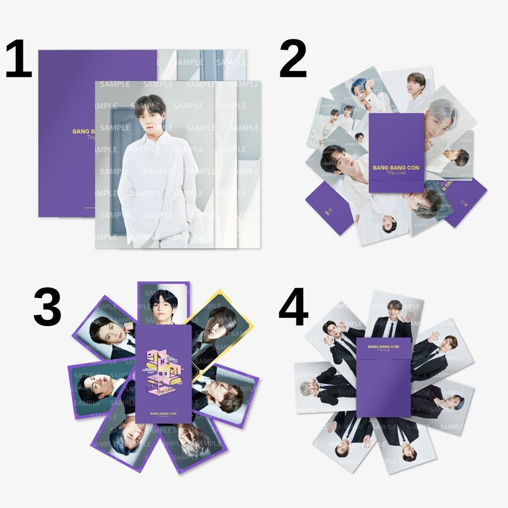 [DP PO] BTS BANGBANGCON LIVE/BBC MERCH - POSTER/MINI PHOTOCARD PC/MESSAGE PHOTO/PHOTO SET FESTA