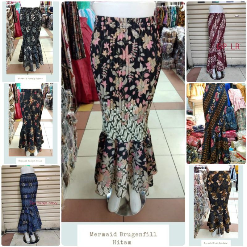 ROK PLISKET DUYUNG JUMBO/ ROK DUYUNG PLISKET BATIK/ BAWAHAN KEBAYA/ ROK PRISKET DUYUNG MODERN
